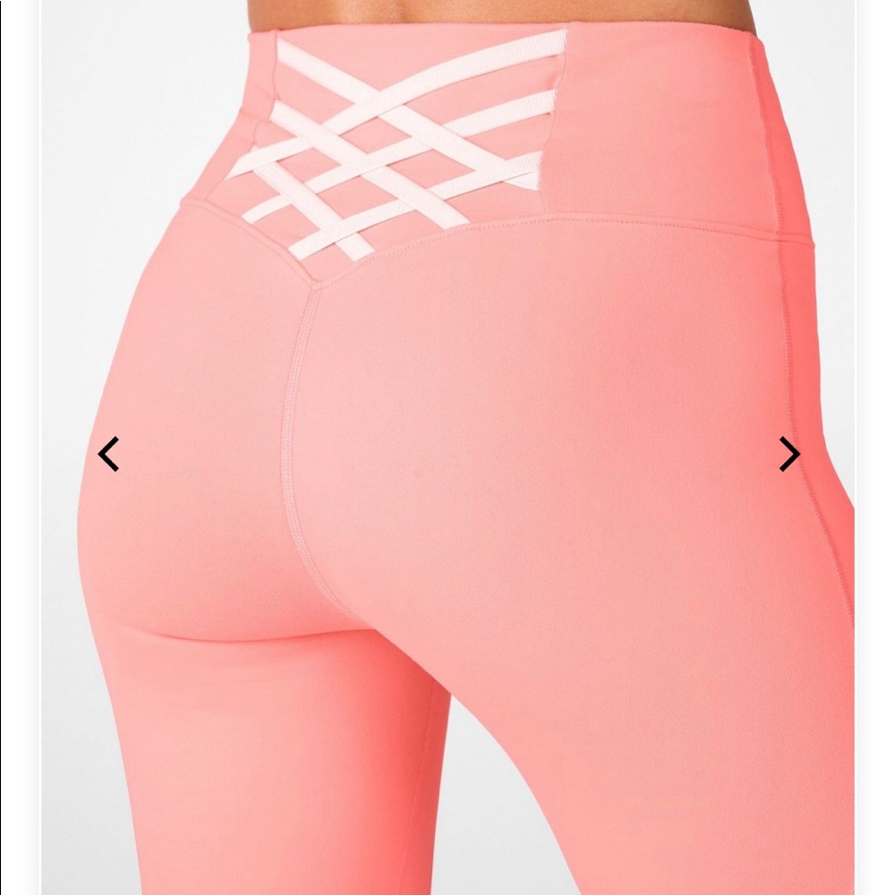 Fabletics The Boost Leggings Sorbet Color as shown